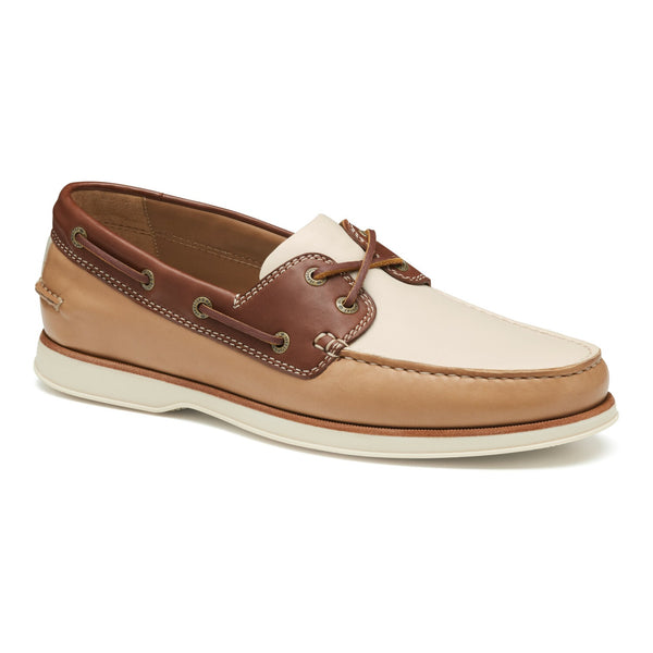 Monaco Leather 2-Eye Boat Loafers