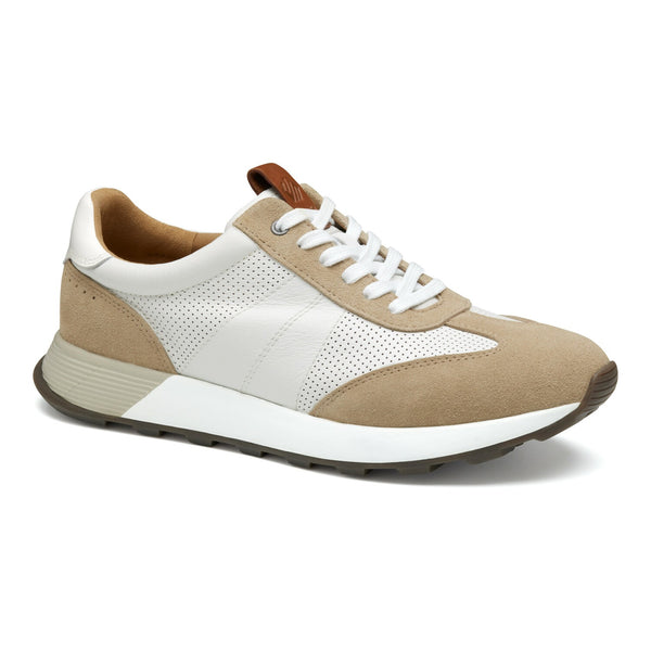Kinnon T-Toe Suede & Leather Sneakers