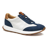 Kinnon T-Toe Suede & Leather Sneakers