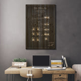 Toothbrush Charcoal Patent Blueprint by Aged Pixel