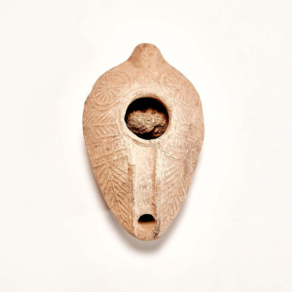 Arab-Byzantine Oil Lamp // 7th-8th century AD