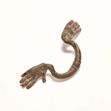 Large Roman Hydria Handle With Two Hands // 1st-3rd Century