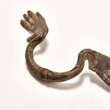 Large Roman Hydria Handle With Two Hands // 1st-3rd Century