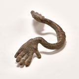 Large Roman Hydria Handle With Two Hands // 1st-3rd Century