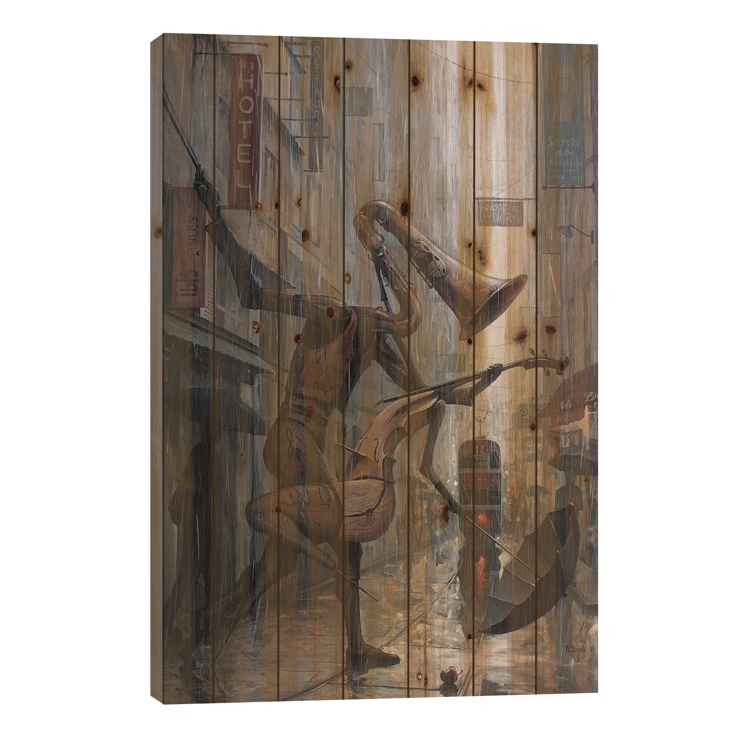 Life Is A Dance In The Rain by Adrian Borda