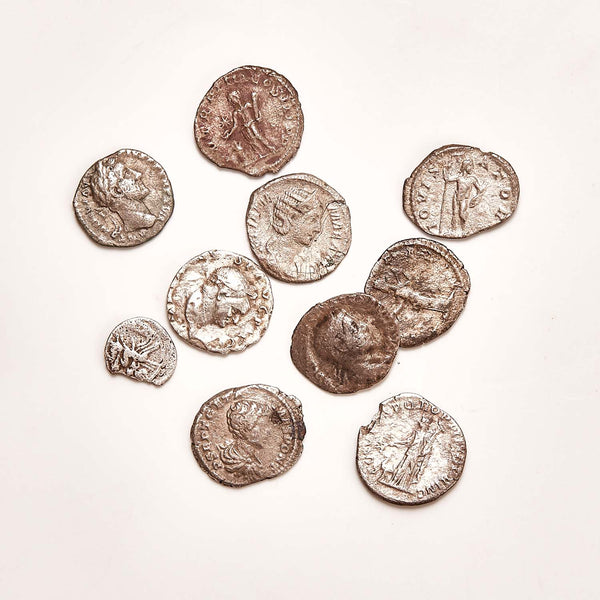 Hoard of Roman Silver Coins // Circa 145 BC to 235 AD