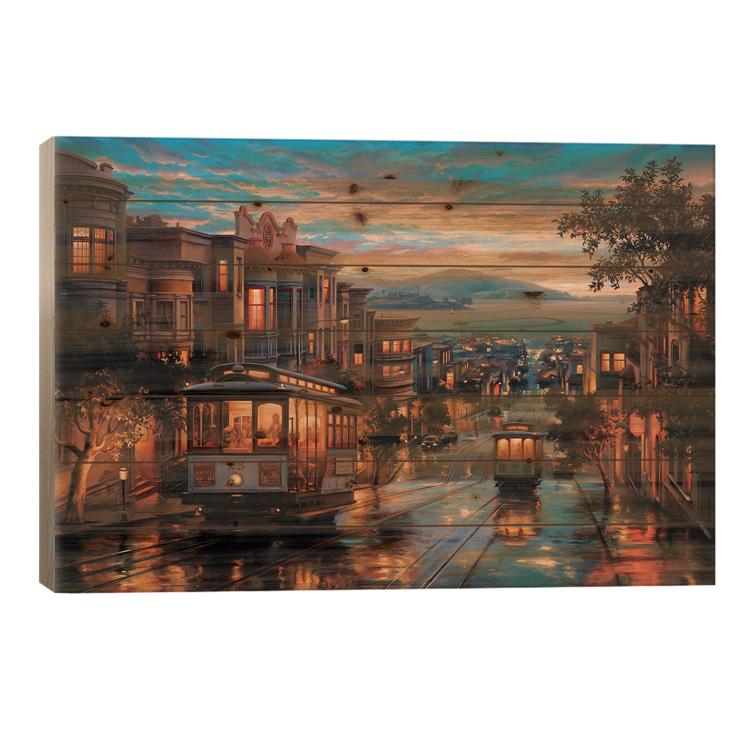 Cable Car Heaven by Evgeny Lushpin