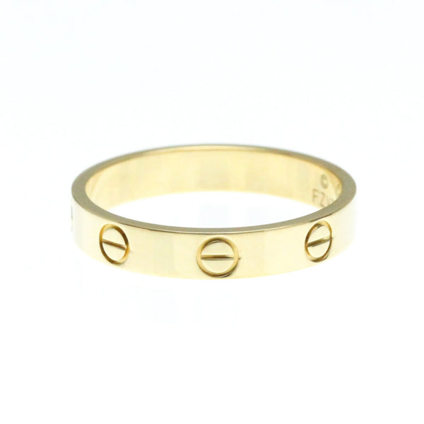 Cartier // 18k Yellow Gold Mini Love Ring // Ring Size: 7.5 // Store Display