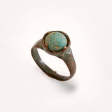 Lovely Medieval Ring With Glass Inlay // 11th-15th Century