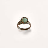 Lovely Medieval Ring With Glass Inlay // 11th-15th Century