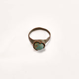 Lovely Medieval Ring With Glass Inlay // 11th-15th Century