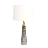 Radiance Style Marble White/Gold Table Lamp