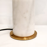 Bianca Metal & Marble Table Lamp