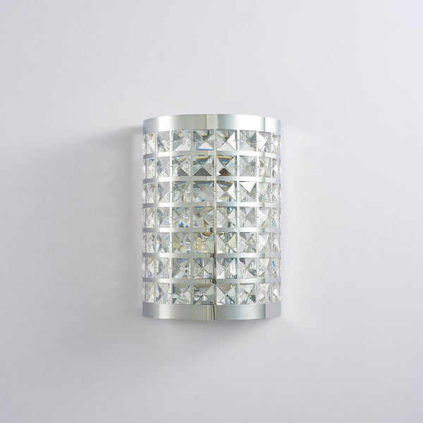 Rene Metal & Crystel Sconce Light