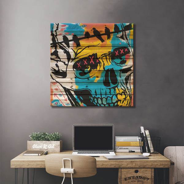 Skull And Ravens by JRuggs