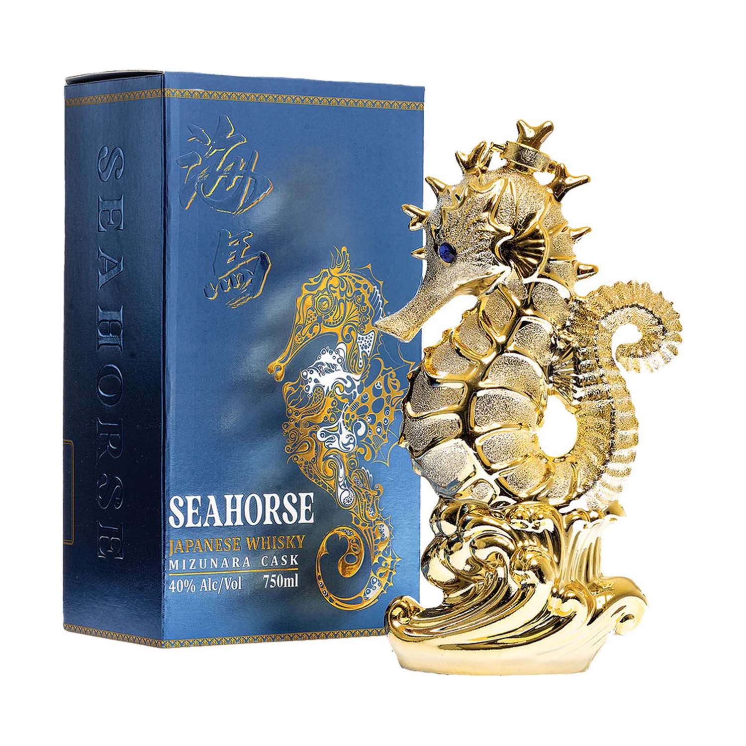 Seahorse Minzunara Cask Japanese Whisky 750 ml