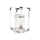 Soren Lucite & Glass Lantern // Large