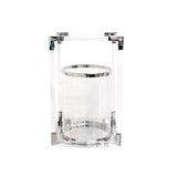 Soren Lucite & Glass Lantern // Large