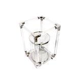 Soren Lucite & Glass Lantern // Large