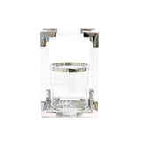 Soren Lucite & Glass Lantern // Small