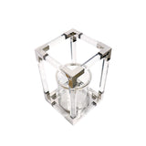 Soren Lucite & Glass Lantern // Small