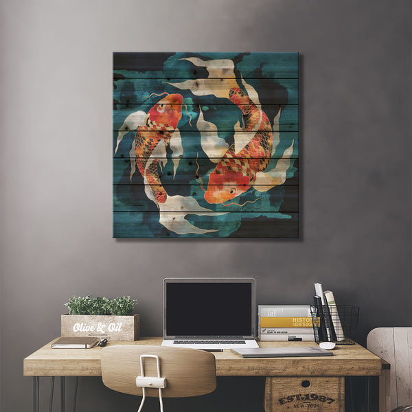 Metallic Koi II by SpaceFrog Designs