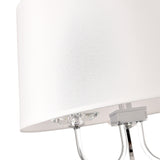 Azure Metal & Glass Chandelier Lights