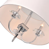 Azure Metal & Glass Chandelier Lights