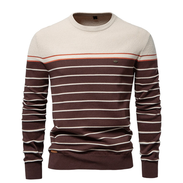 Block + Stripes Sweater