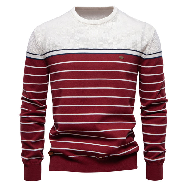 Block + Stripes Sweater