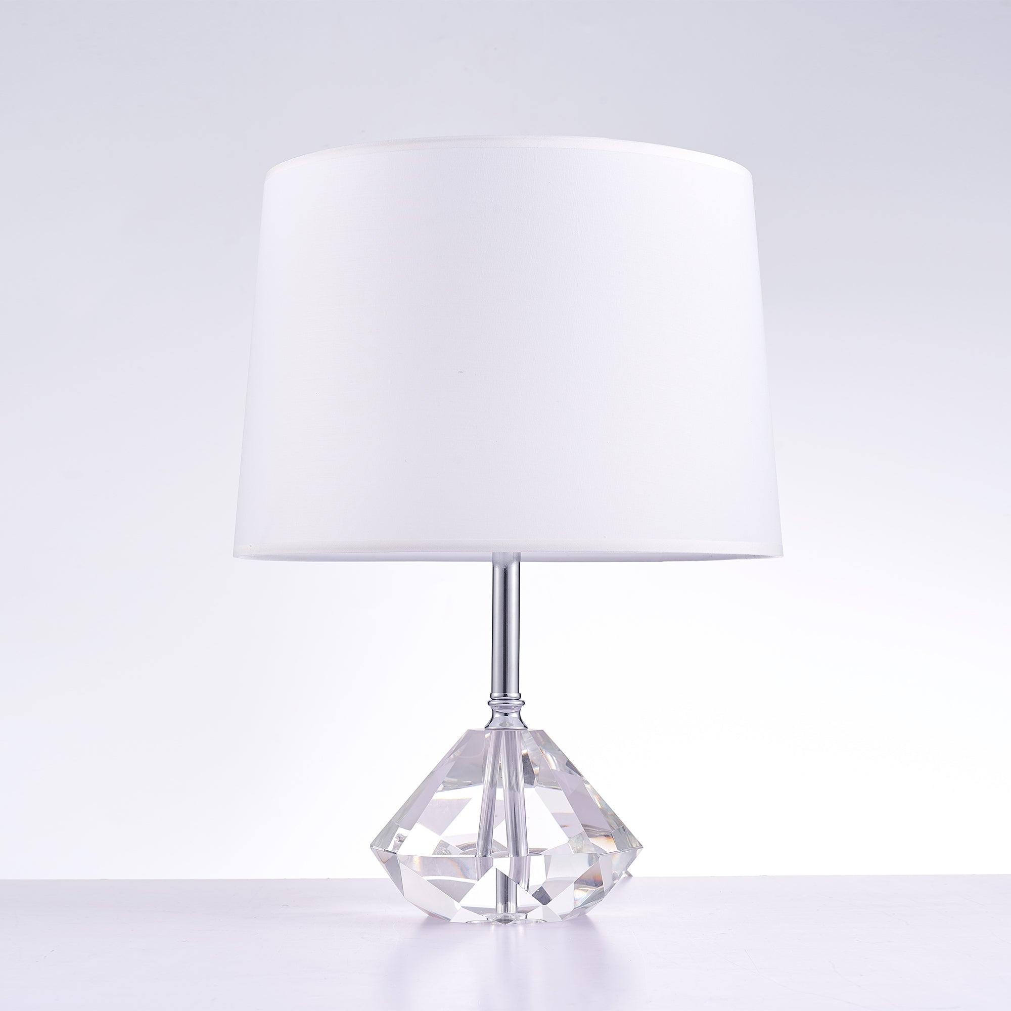 Tortona Metal & Crystal Table Lamp
