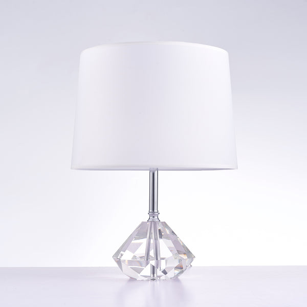 Tortona Metal & Crystal Table Lamp