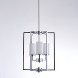 Riva Metal & Glass Chandelier Lights