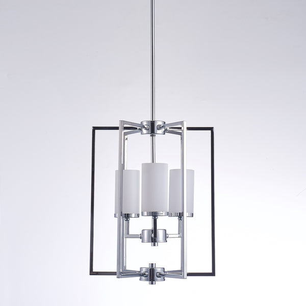 Riva Metal & Glass Chandelier Lights