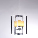 Riva Metal & Glass Chandelier Lights