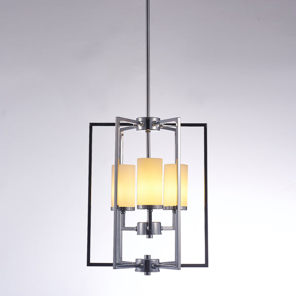 Riva Metal & Glass Chandelier Lights