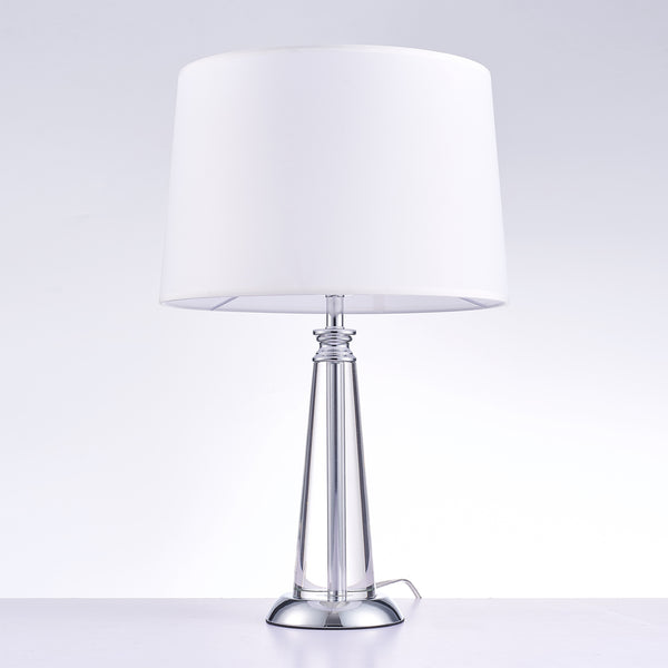 Canova Metal & Crystal Table Lamp