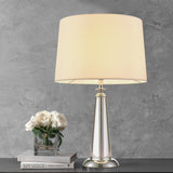 Canova Metal & Crystal Table Lamp