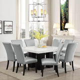 Riva Metal & Glass Chandelier Lights