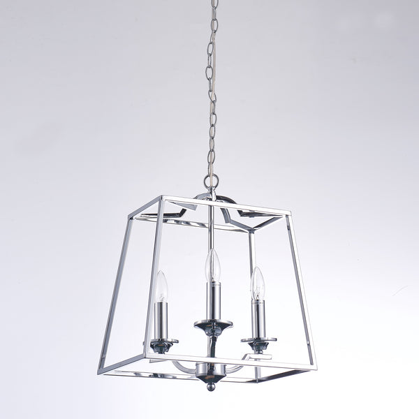 Lionnel Metal & Glass Chandelier Lights